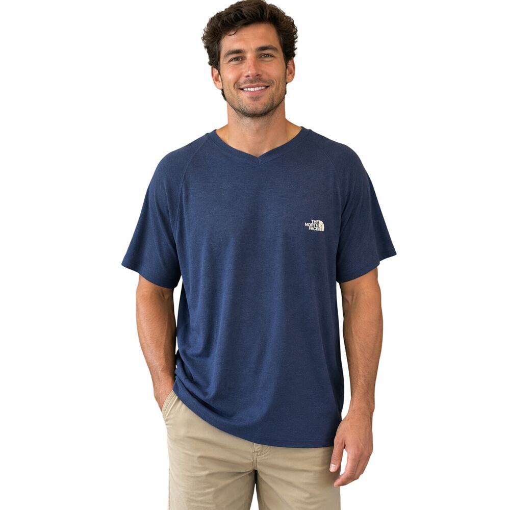 The North Face XL (?) Navy wicking packable hiking performance t shirt active